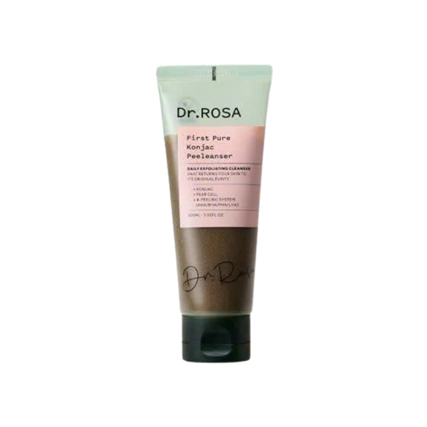 (R9) Sữa Rửa Mặt Konjac Tẩy Da Chết 5in1 Dr.ROSA 105ml