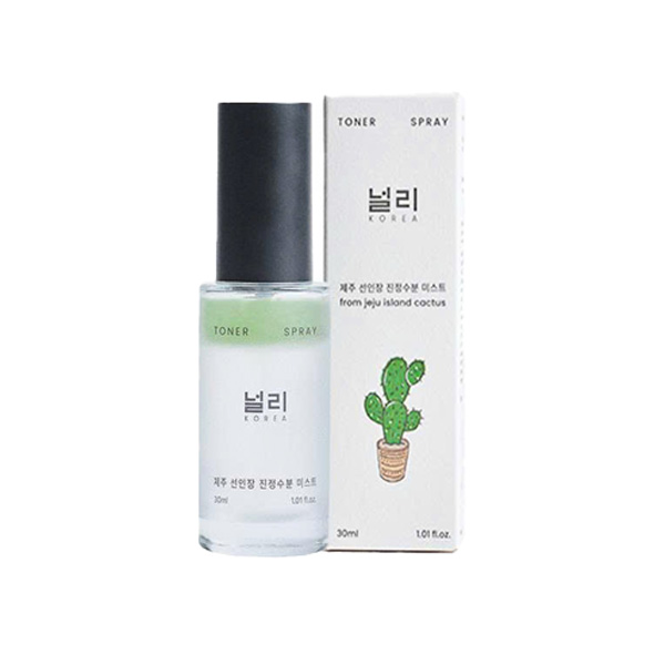 (XK) Xịt khoáng Toner Xương Rồng JEJU NULLI  KOREA 100ml